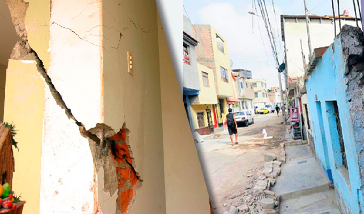 Lima se hunde?: Viviendas empiezan a colapsar...